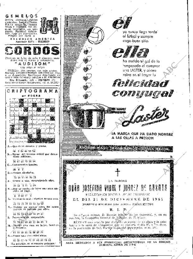ABC MADRID 23-12-1961 página 95