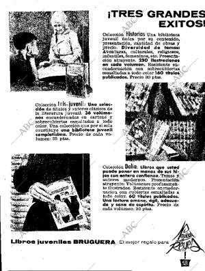 ABC MADRID 24-12-1961 página 160