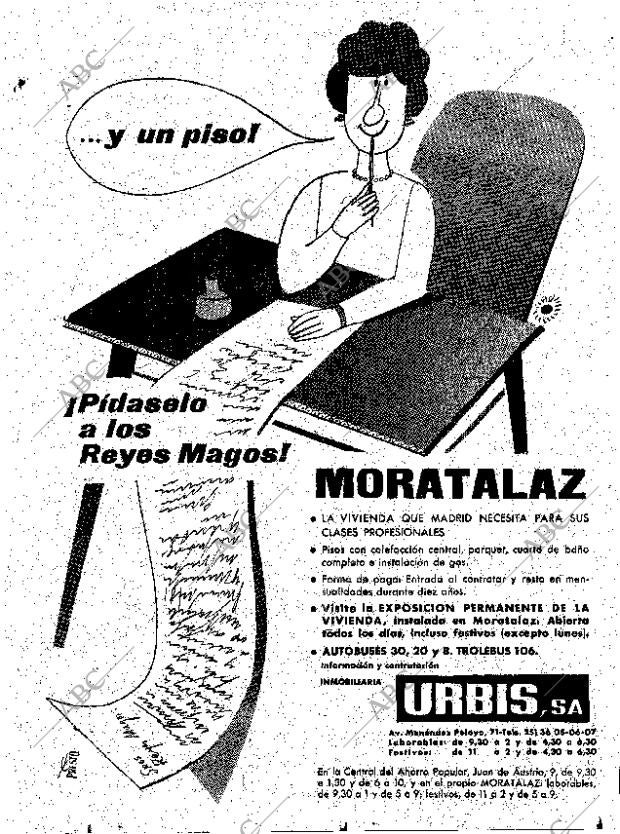 ABC MADRID 24-12-1961 página 49