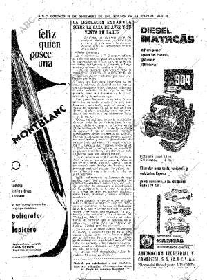 ABC MADRID 24-12-1961 página 92