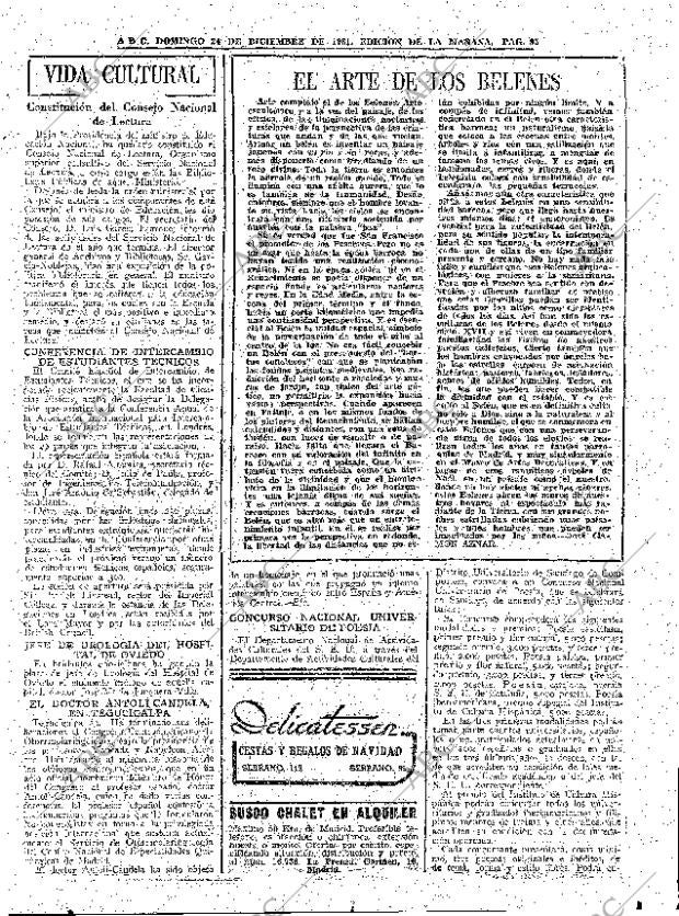 ABC MADRID 24-12-1961 página 95