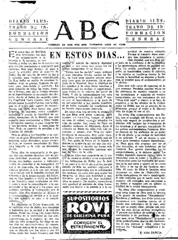 ABC MADRID 26-12-1961 página 3