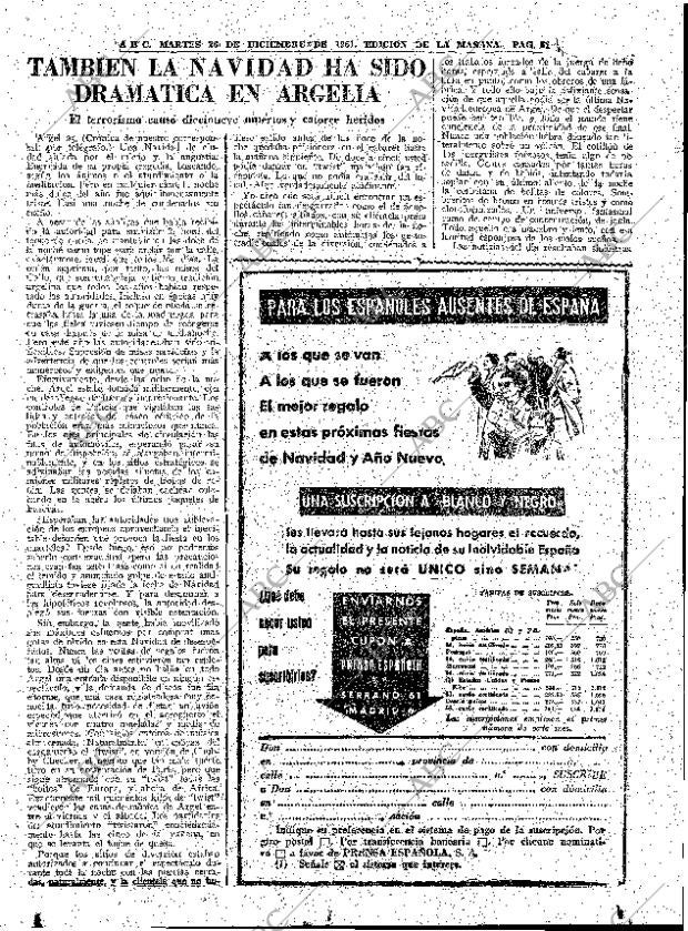 ABC MADRID 26-12-1961 página 51