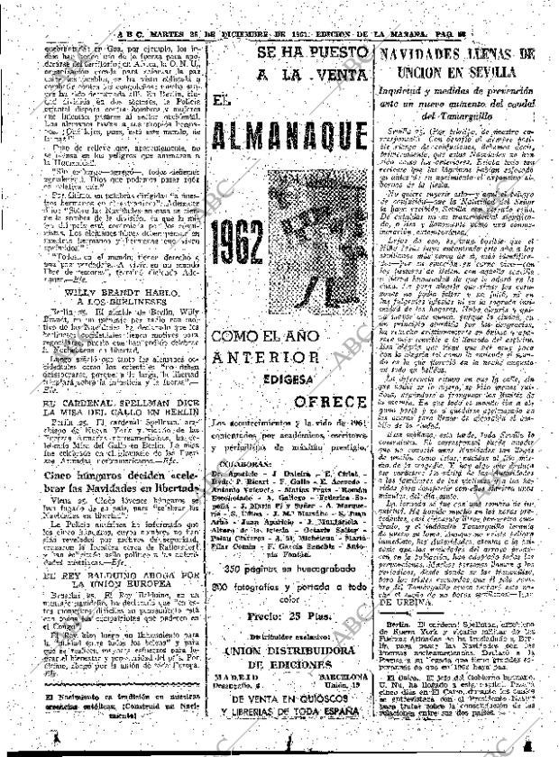 ABC MADRID 26-12-1961 página 58