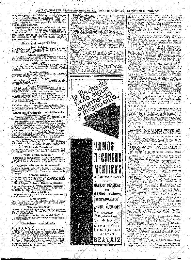 ABC MADRID 26-12-1961 página 74