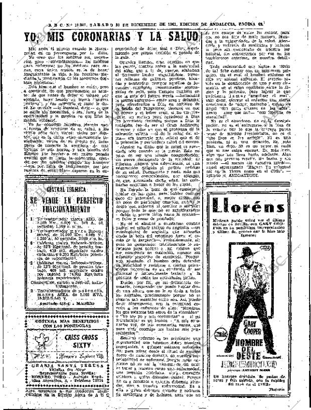 ABC SEVILLA 30-12-1961 página 49