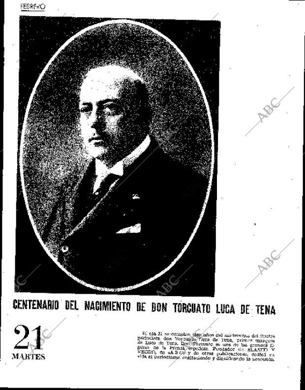 BLANCO Y NEGRO MADRID 30-12-1961 página 16