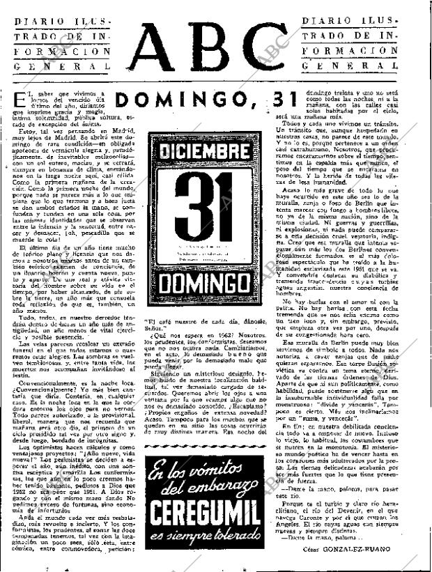 ABC SEVILLA 31-12-1961 página 3