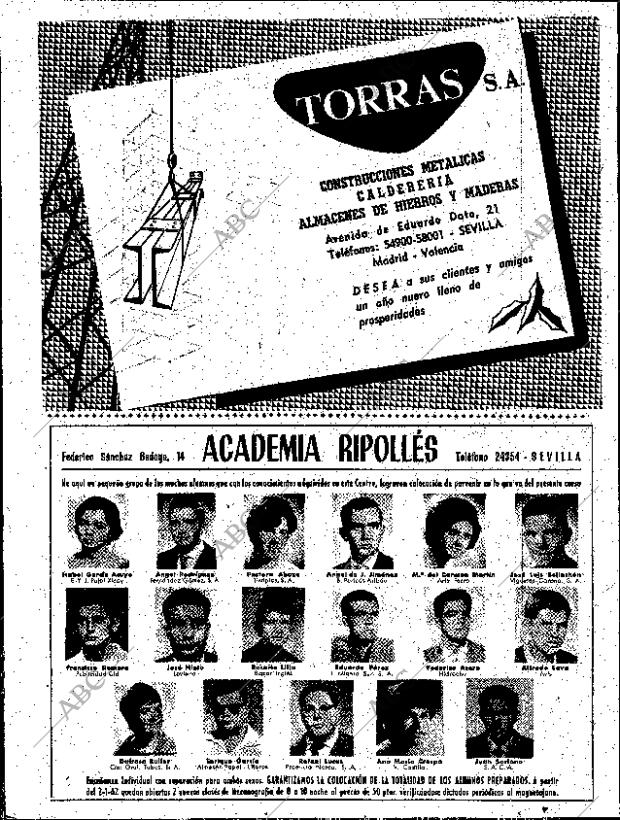 ABC SEVILLA 31-12-1961 página 32