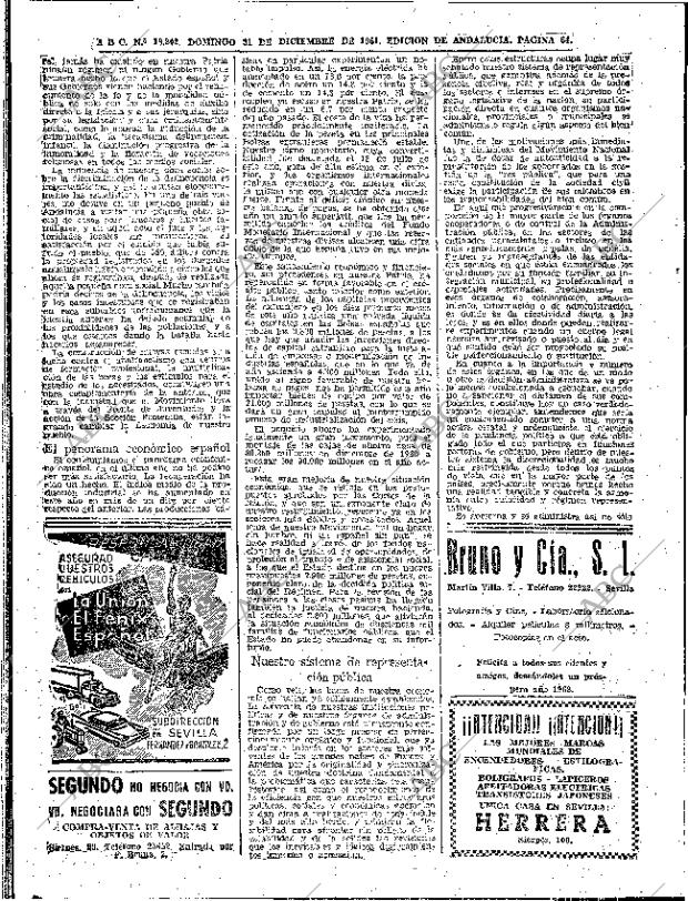ABC SEVILLA 31-12-1961 página 64