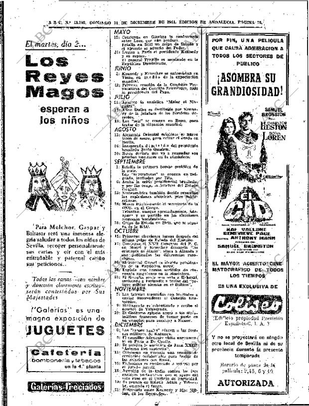 ABC SEVILLA 31-12-1961 página 76