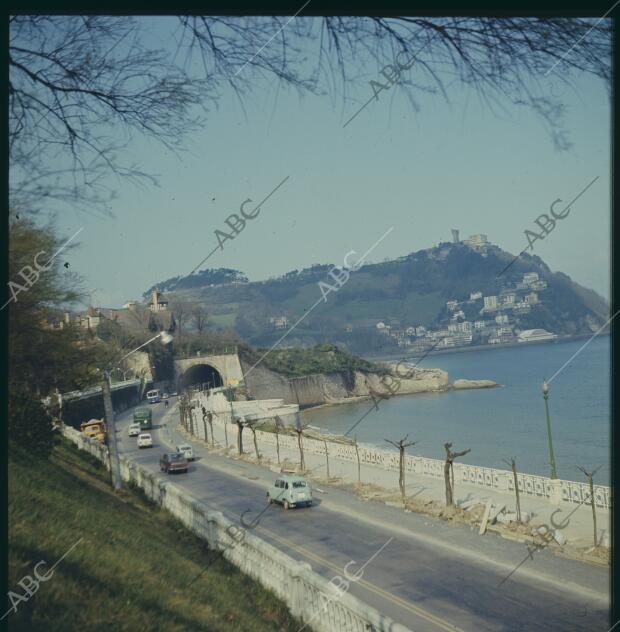 San Sebastián, 1962 (Ca.) Vistas del monte Igueldo