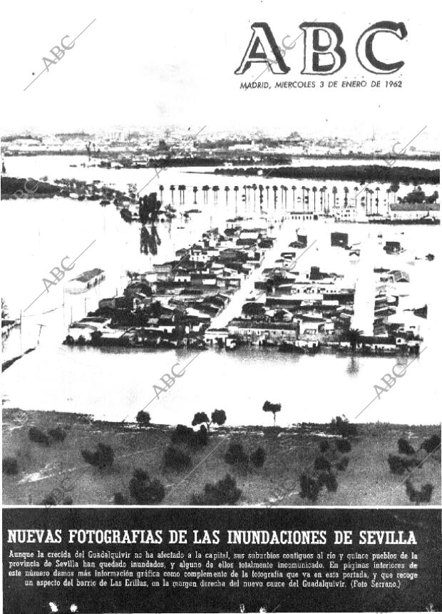 ABC MADRID 03-01-1962 página 1