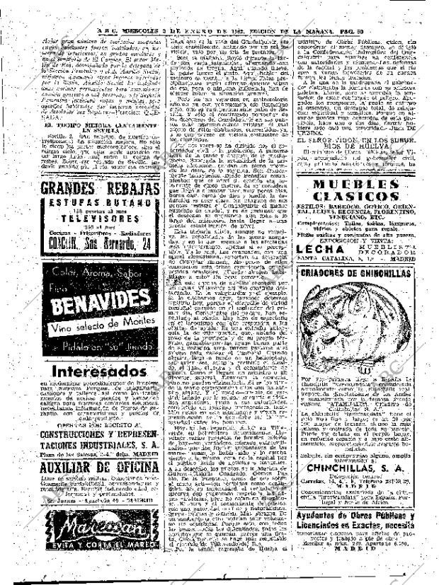 ABC MADRID 03-01-1962 página 50
