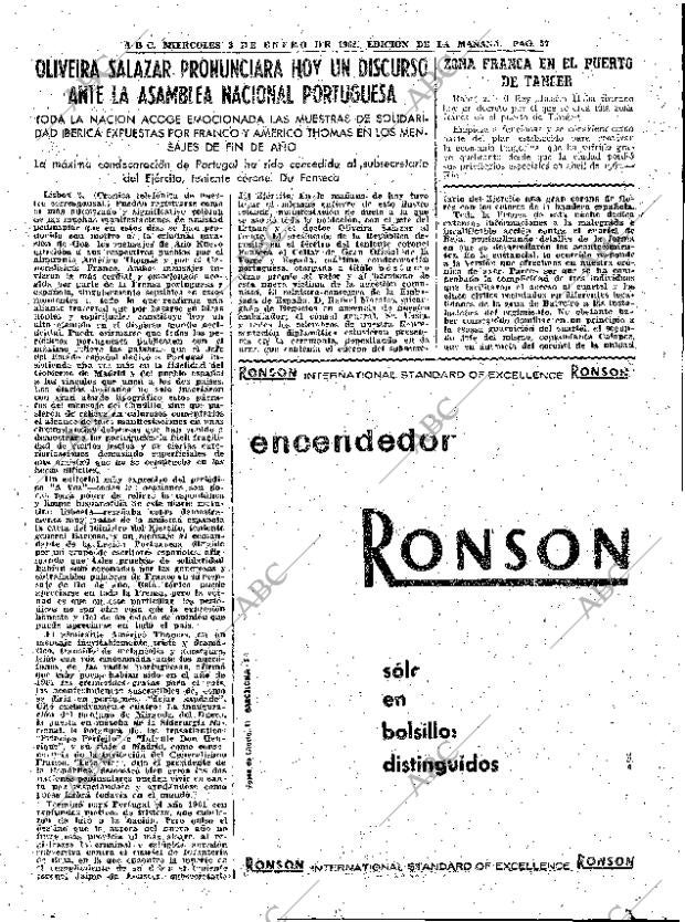ABC MADRID 03-01-1962 página 57