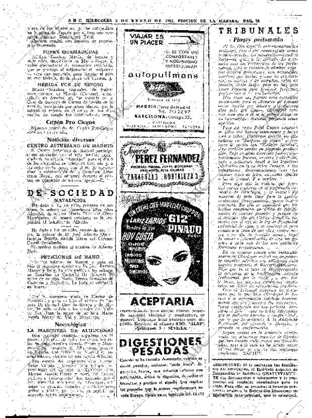 ABC MADRID 03-01-1962 página 72