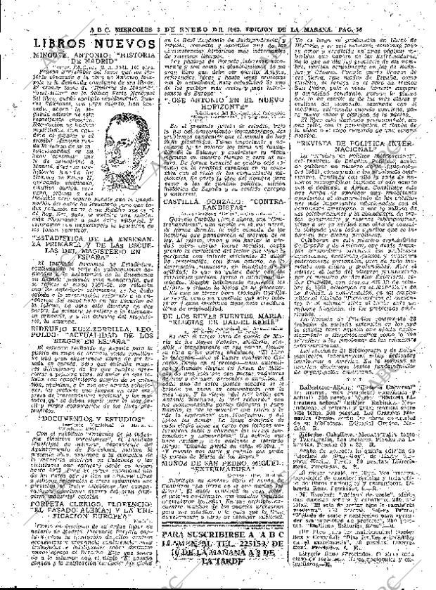 ABC MADRID 03-01-1962 página 76