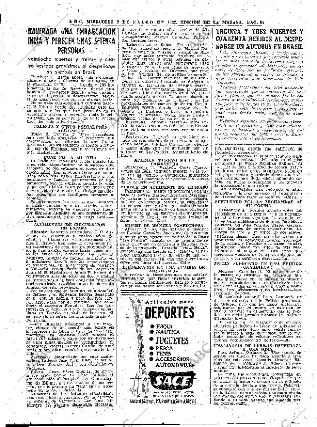 ABC MADRID 03-01-1962 página 82