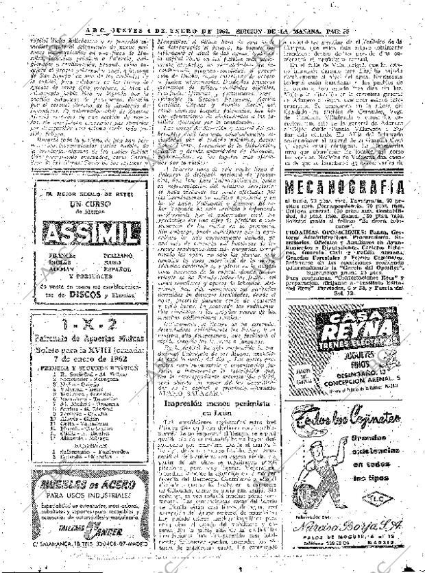ABC MADRID 04-01-1962 página 50