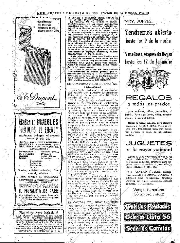 ABC MADRID 04-01-1962 página 52