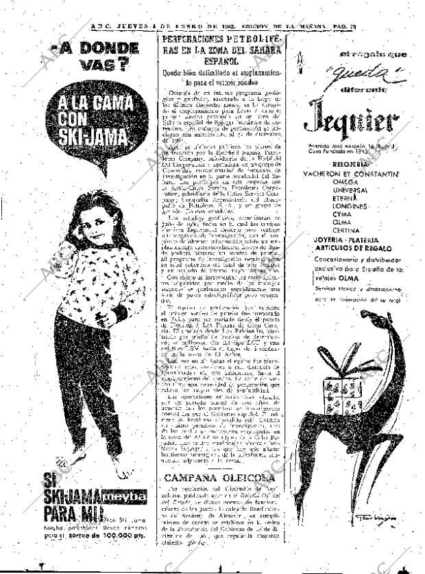 ABC MADRID 04-01-1962 página 70