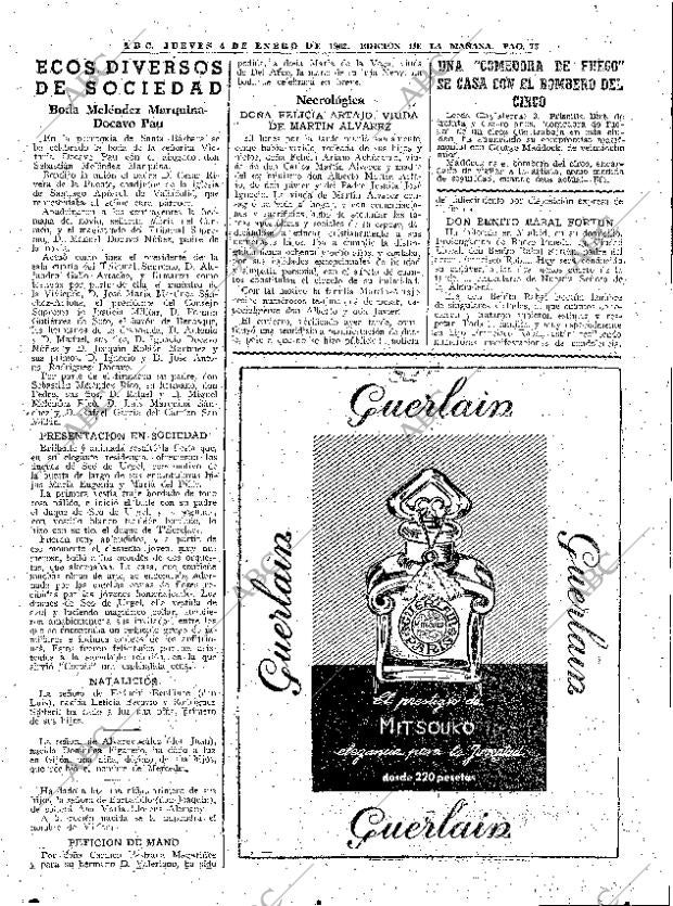 ABC MADRID 04-01-1962 página 73