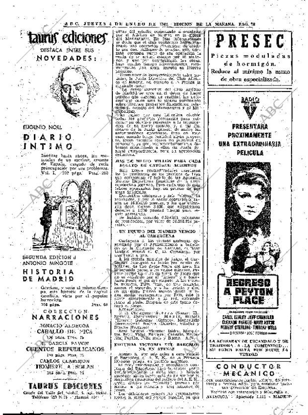 ABC MADRID 04-01-1962 página 78