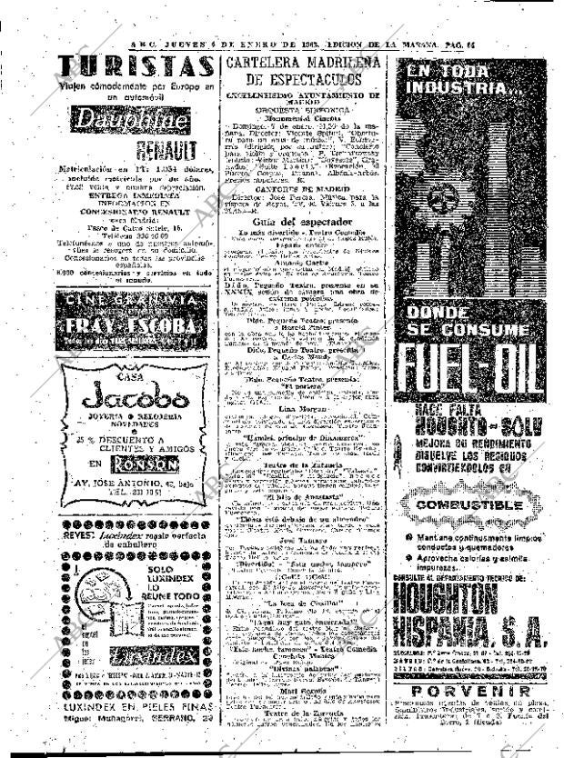 ABC MADRID 04-01-1962 página 84