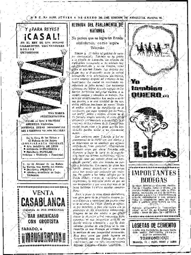 ABC SEVILLA 04-01-1962 página 26