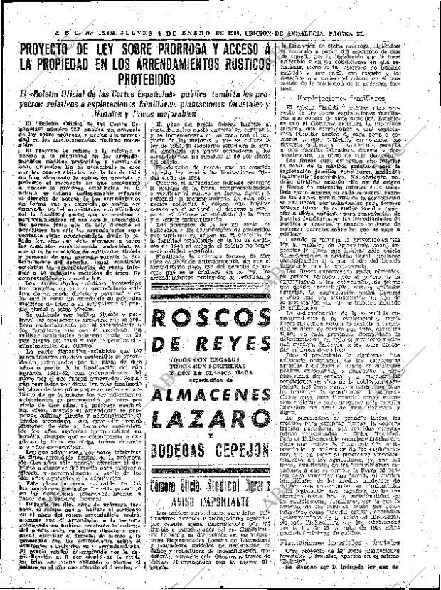 ABC SEVILLA 04-01-1962 página 27