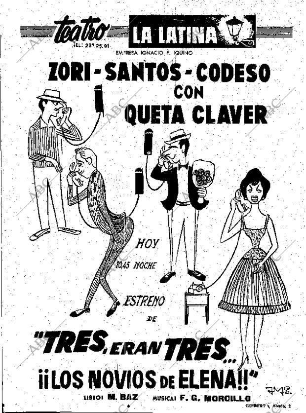 ABC MADRID 05-01-1962 página 40