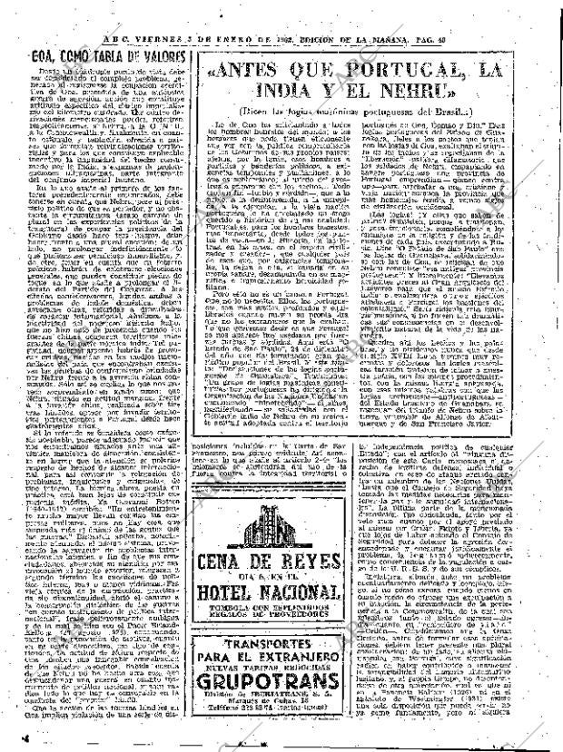 ABC MADRID 05-01-1962 página 49