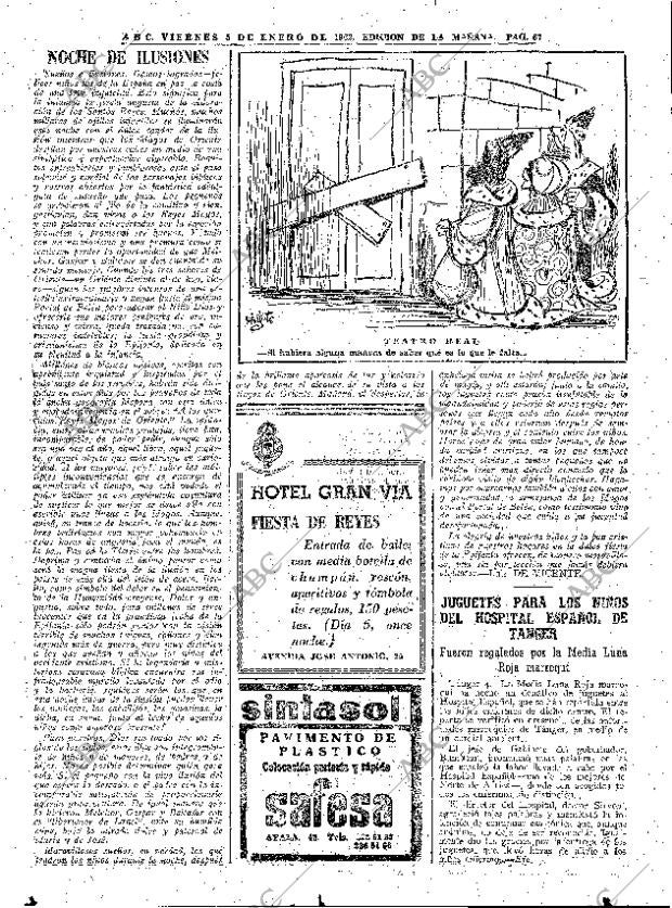 ABC MADRID 05-01-1962 página 67