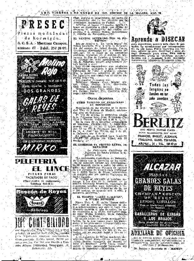 ABC MADRID 05-01-1962 página 78