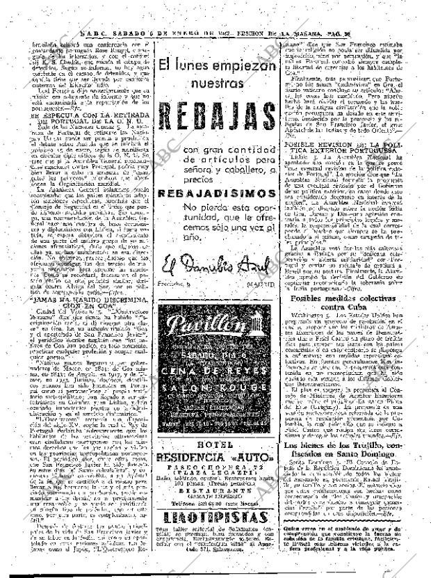 ABC MADRID 06-01-1962 página 36