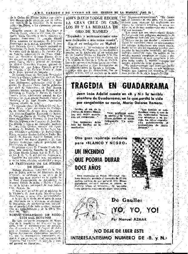 ABC MADRID 06-01-1962 página 39