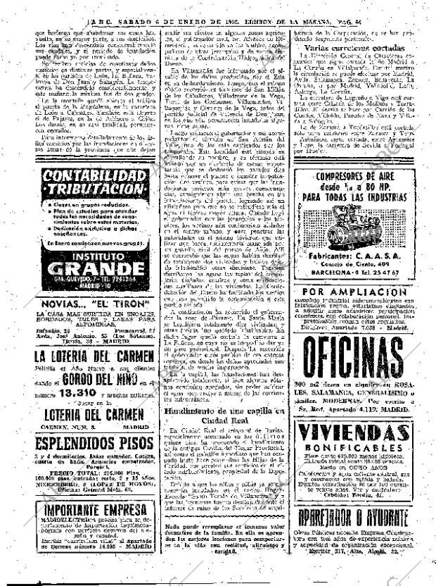 ABC MADRID 06-01-1962 página 44