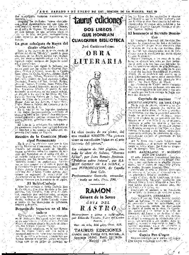 ABC MADRID 06-01-1962 página 50