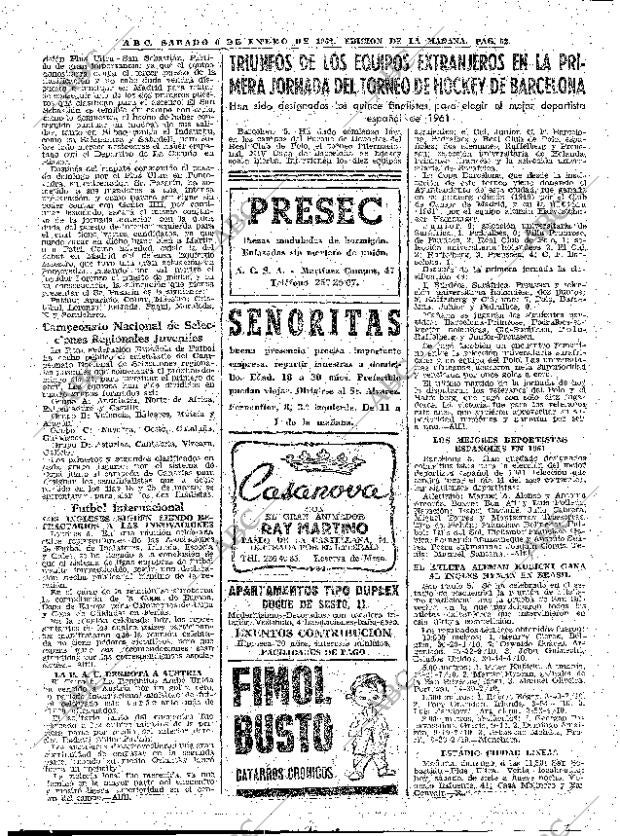 ABC MADRID 06-01-1962 página 52