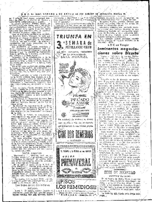 ABC SEVILLA 06-01-1962 página 20