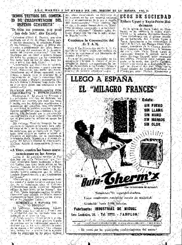 ABC MADRID 09-01-1962 página 31