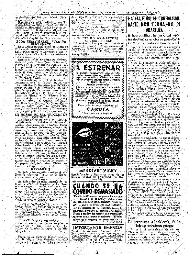 ABC MADRID 09-01-1962 página 32