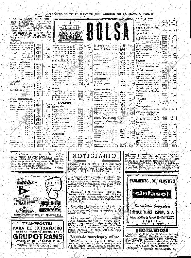 ABC MADRID 10-01-1962 página 49