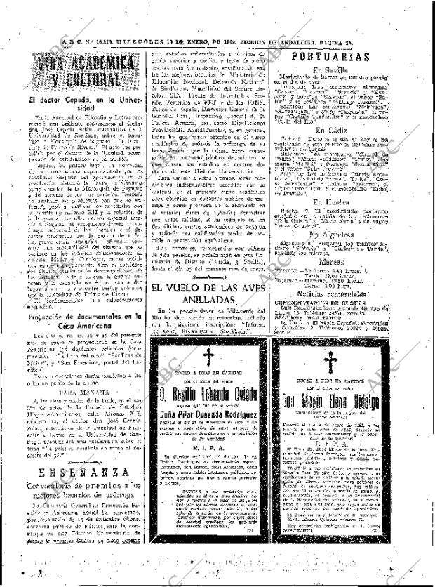 ABC SEVILLA 10-01-1962 página 35