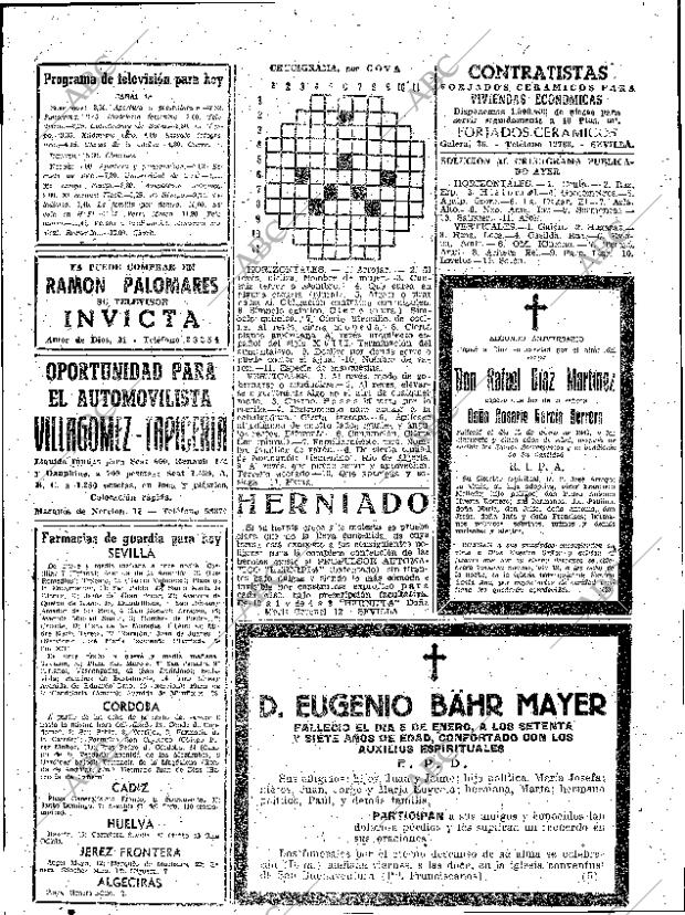 ABC SEVILLA 11-01-1962 página 39