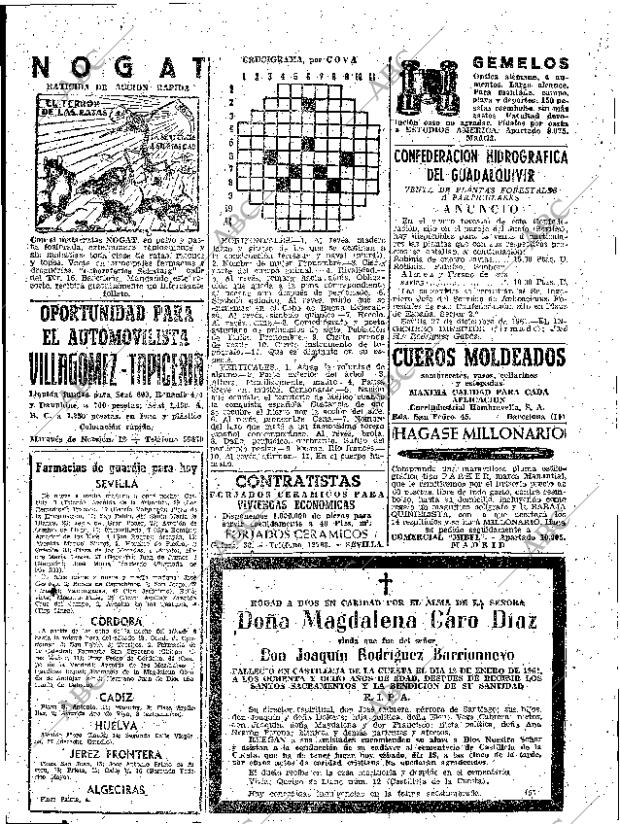 ABC SEVILLA 13-01-1962 página 39