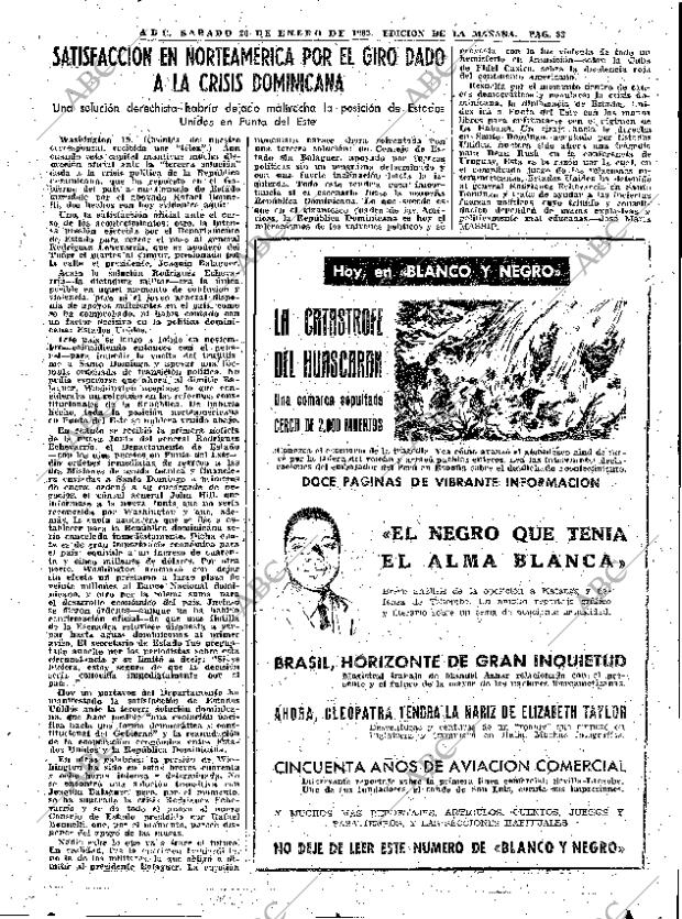 ABC MADRID 20-01-1962 página 33