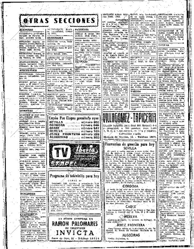 ABC SEVILLA 20-01-1962 página 42