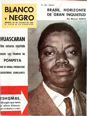 BLANCO Y NEGRO MADRID 20-01-1962 página 1