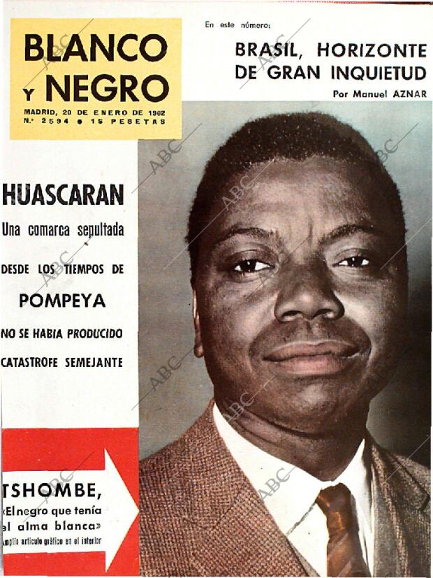 BLANCO Y NEGRO MADRID 20-01-1962 página 1